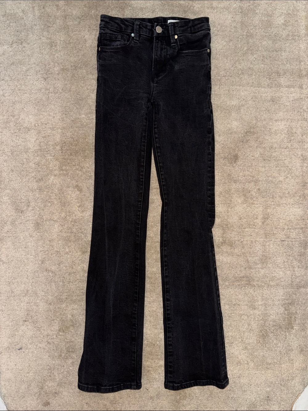 Zara Black Flared Jeans - High-Rise Wide Leg